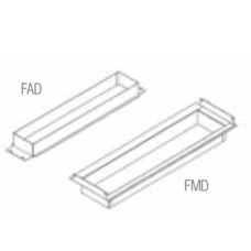 Straight delivery flange FMD-F1