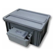 Condensate neutraliser with booster pump (condensate flow-rate 150 l/h)