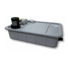Condensate neutraliser with booster pump (condensate flow-rate 550 l/h)