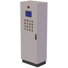 Control panel with PLC